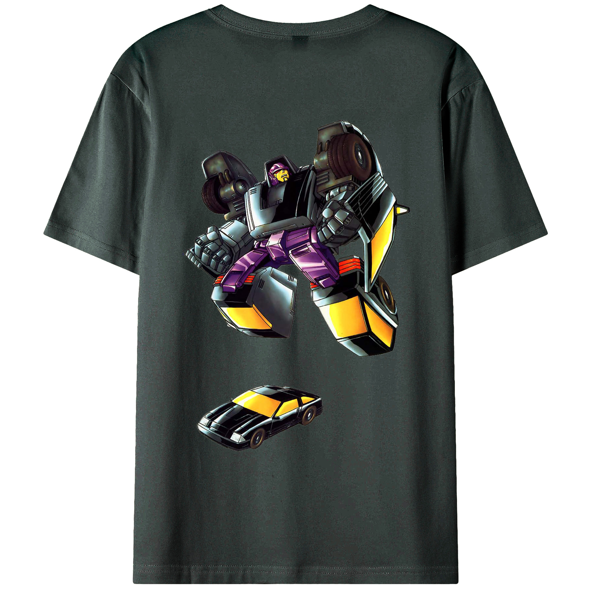 （画像用）  綿100％ メンズ半袖Tシャツ（バックプリント） 通気性
